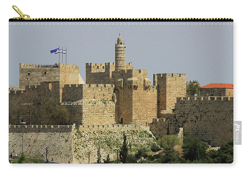 Jerusalem Carry-all Pouch featuring the photograph Jerusalem, Israel - City of David by Richard Krebs