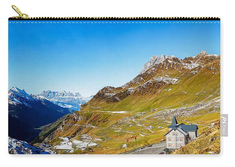 Nature Carry-all Pouch featuring the photograph Klausenpasshohe by Rick Deacon