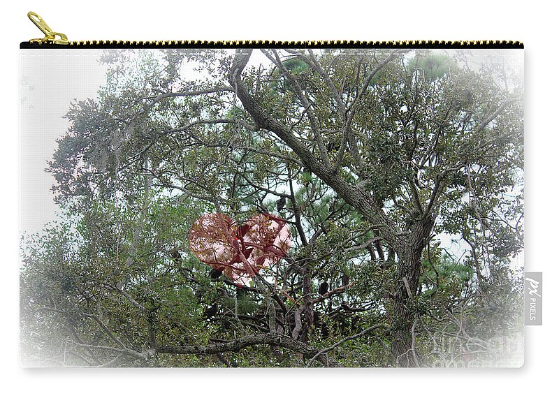 Knock Knock Zip Pouch featuring the photograph Knock, knock by Megan Dirsa-DuBois