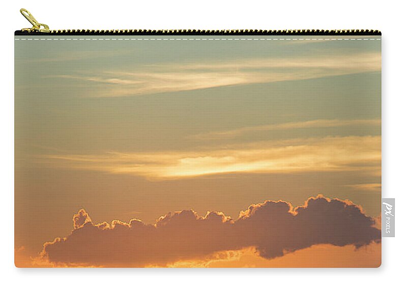 Hawaii Zip Pouch featuring the photograph Koloa Sunset by Chuck Flewelling