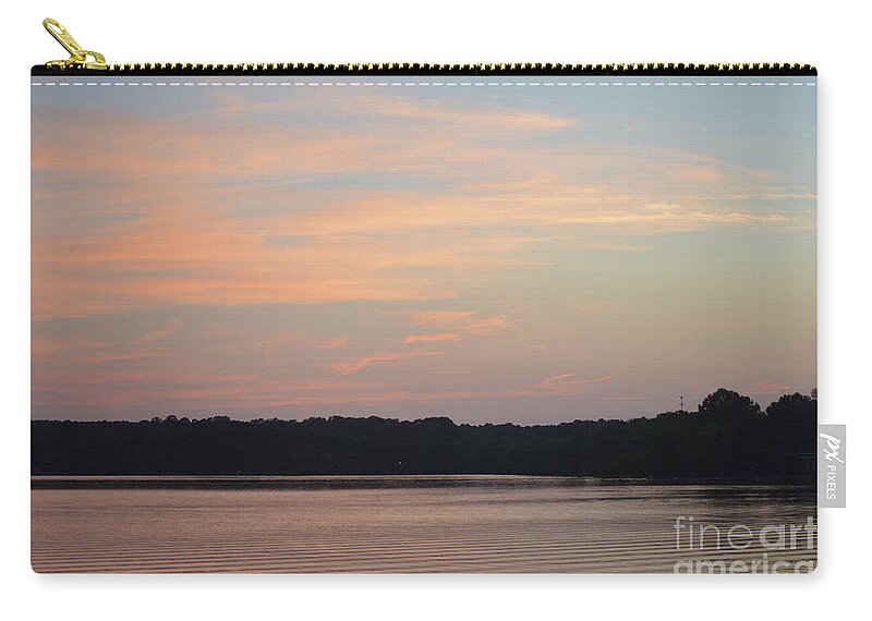 Beautiful Zip Pouch featuring the photograph Lake Oconee Twilight by Aicy Karbstein