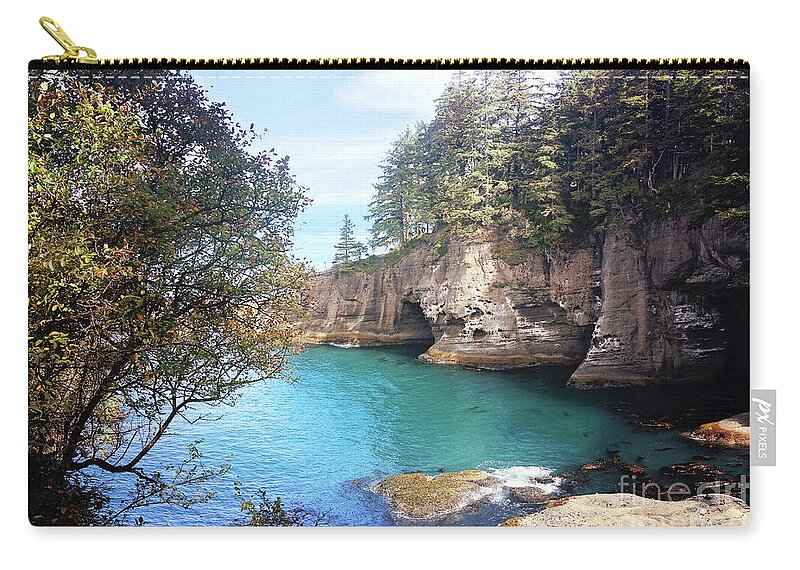 Photography Zip Pouch featuring the photograph Lands End by Sylvia Cook