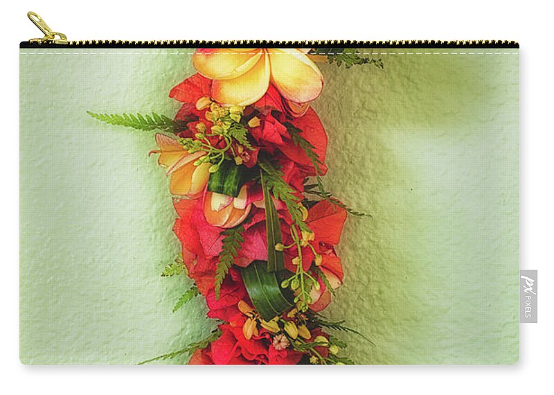 Lei Zip Pouch featuring the photograph Lei Wili by Jade Moon