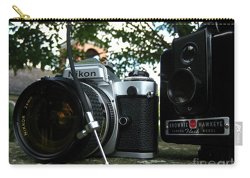 Film Carry-all Pouch featuring the photograph Lest We Forget - No.2 by Steve Ember