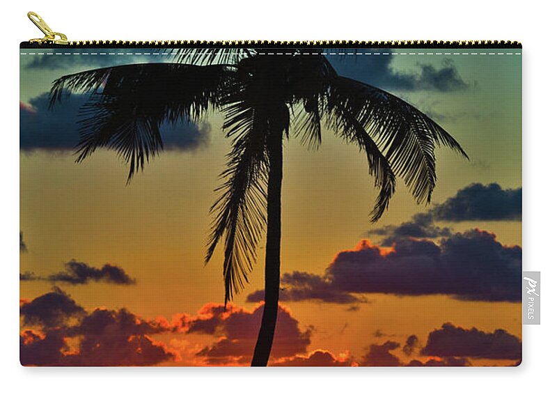 Sunsets Zip Pouch featuring the photograph Let your colors shine by Edgar Estrada