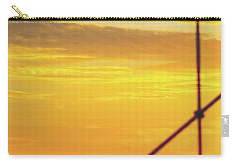 Yellow Carry-all Pouch featuring the photograph Liberty by Peter Hull