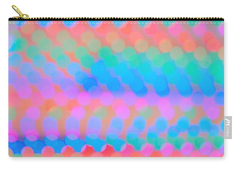 Lights Zip Pouch featuring the photograph Lit Up Brightly by Merle Grenz