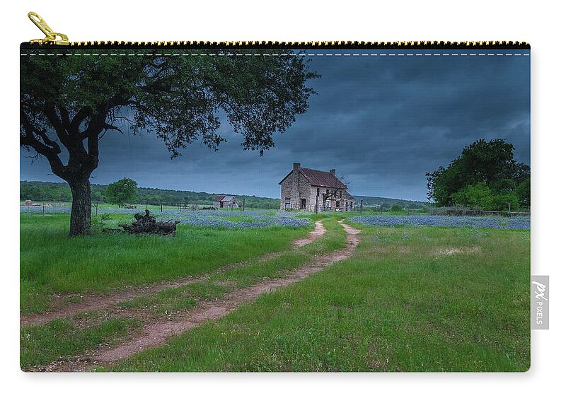 Spring Carry-all Pouch featuring the photograph Love Leads Home by Johnny Boyd