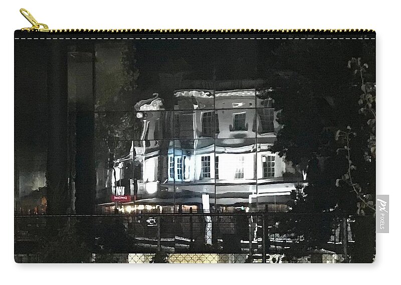 Hotel Zip Pouch featuring the photograph Lucky Hotel by Sarah Lilja