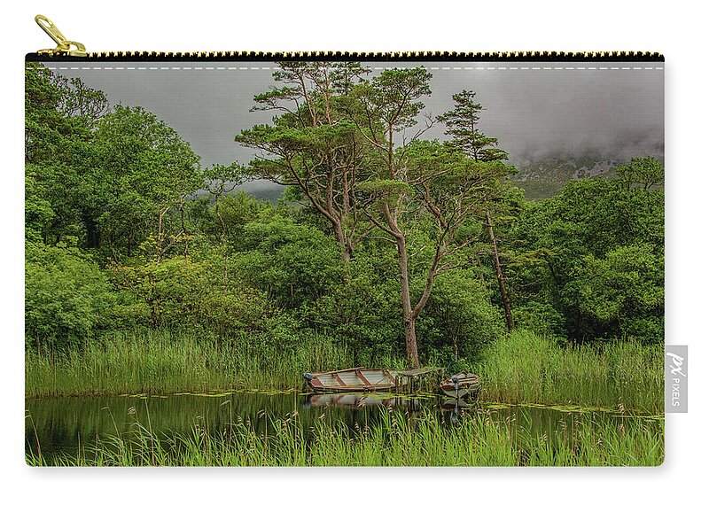 Ireland Zip Pouch featuring the photograph Magical Ireland by Marcy Wielfaert