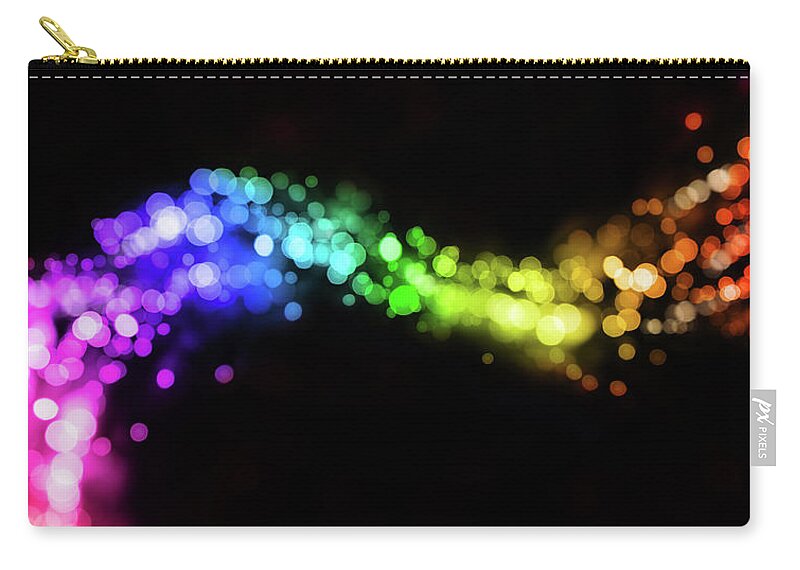 Curve Zip Pouch featuring the photograph Magical Lights by Skystardream