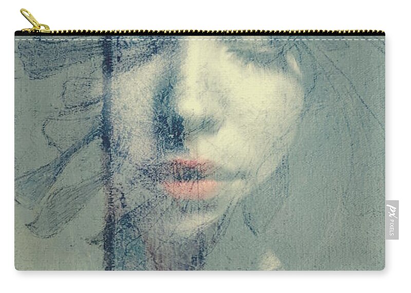 Love Zip Pouch featuring the mixed media Make It With You by Paul Lovering