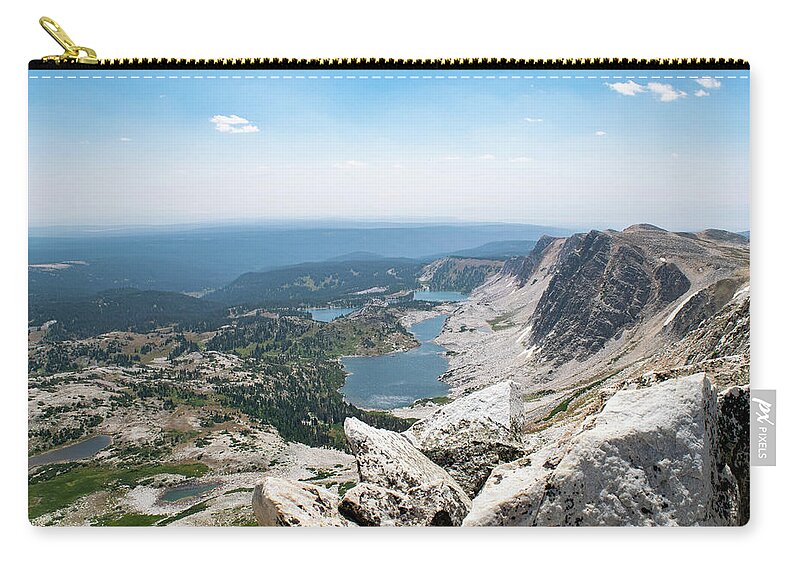 Mountain Carry-all Pouch featuring the photograph Medicine Bow Peak by Nicole Lloyd