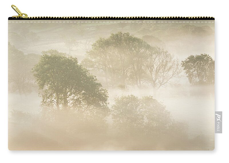 Mist Carry-all Pouch featuring the photograph Mist in the Vale by Anita Nicholson