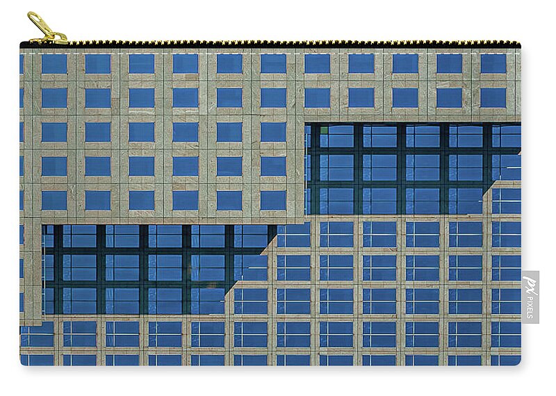 Architecture Zip Pouch featuring the photograph Modern Architecture by David Smith