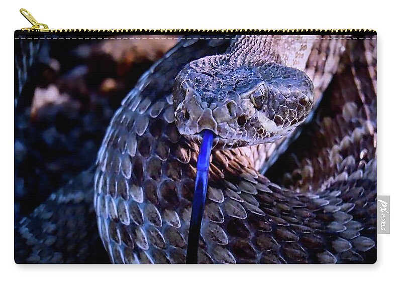 Affordable Carry-all Pouch featuring the photograph Mojave by Judy Kennedy