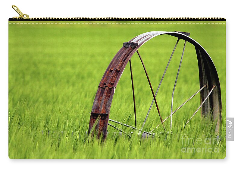 Montana Farm Carry-all Pouch featuring the photograph Montana Rust by Terri Brewster