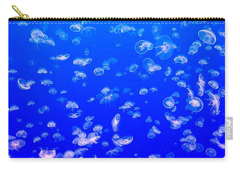 Monterey Zip Pouch featuring the photograph Monterey Bay Study 5 by Robert Meyers-Lussier