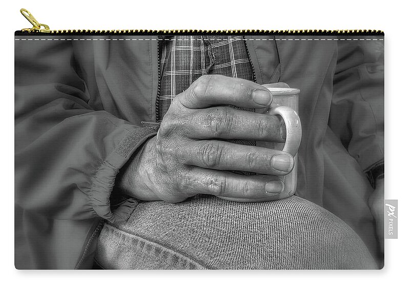 Morning Carry-all Pouch featuring the photograph Morning Coffee by Farol Tomson