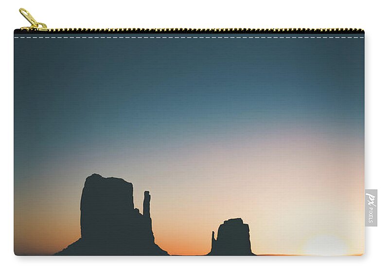 Mittens Zip Pouch featuring the photograph Morning Mittens by Ryan Lima