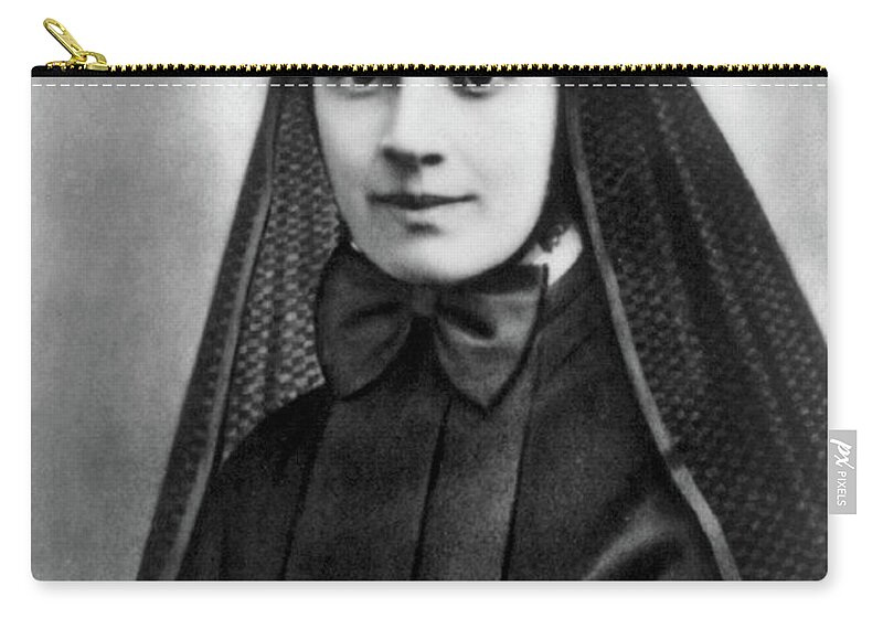 1939 Carry-all Pouch featuring the photograph Mother Cabrini, Italian- American by Science Source