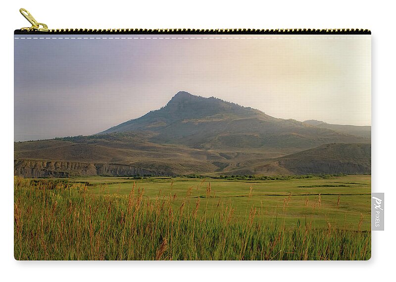 Mountain Carry-all Pouch featuring the photograph Mountain Sunrise by Nicole Lloyd