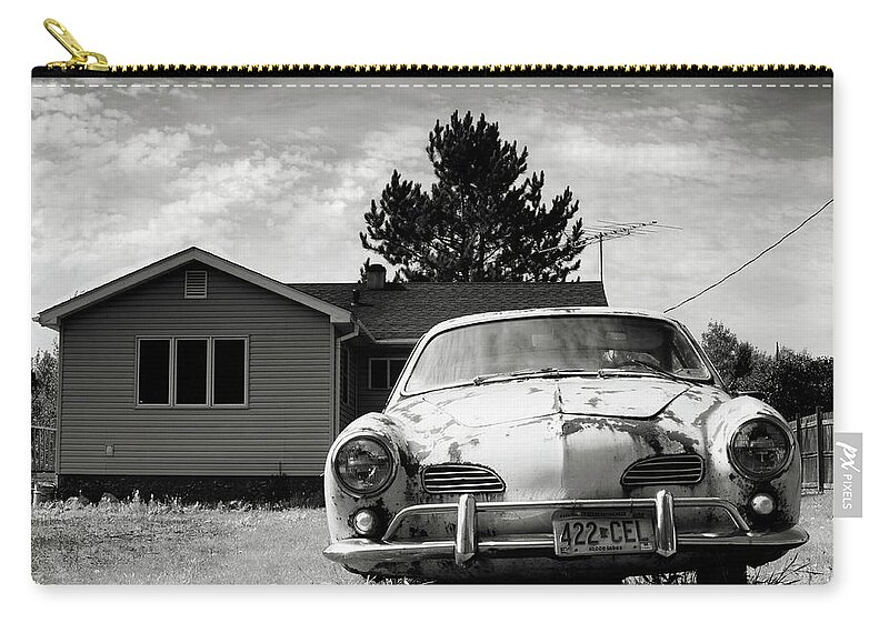Murphy City Carry-all Pouch featuring the photograph Karman Ghia by Cynthia Dickinson
