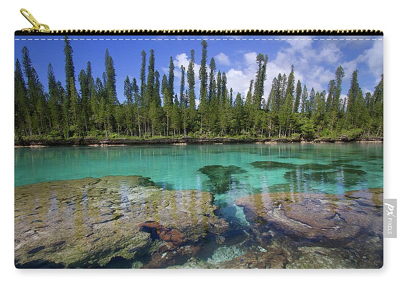 Scenics Carry-all Pouch featuring the photograph Natural Aquarium New-caledonia by Mako Photo