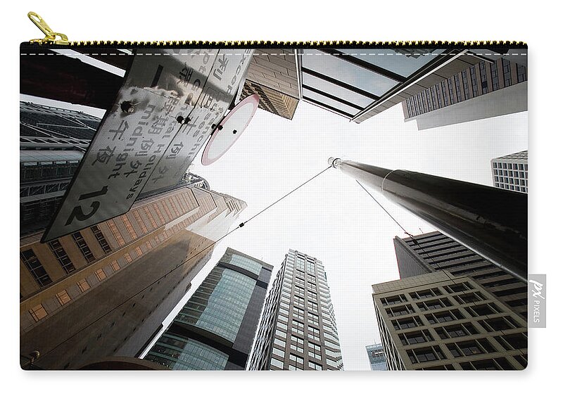 Office Zip Pouch featuring the photograph Office Towers, Central by Lonely Planet