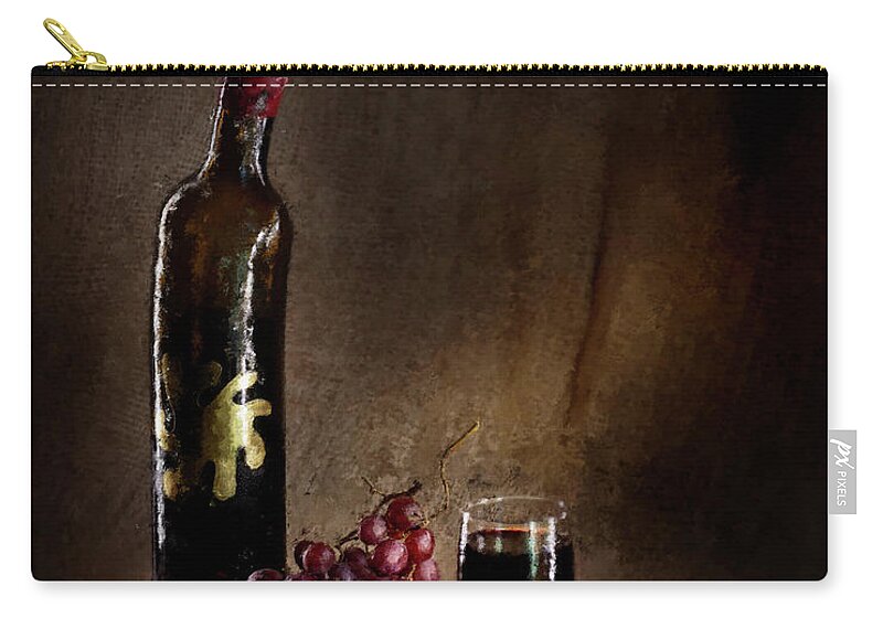 Fotofoxes Zip Pouch featuring the photograph Old Bachelor's Dinner by Alexander Fedin