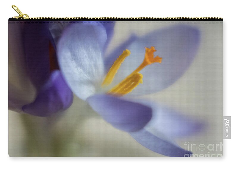 Flora Zip Pouch featuring the photograph Open Wide by Jill Greenaway
