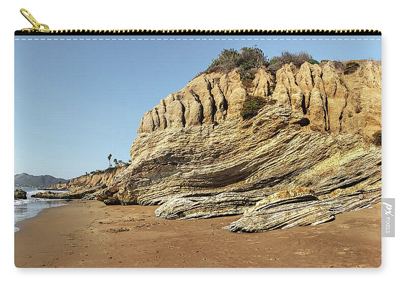Travel Zip Pouch featuring the photograph Pacific Coast Highway by Hanna Tor