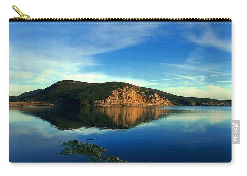 Tranquility Zip Pouch featuring the photograph Point Reyes State Park, Ca by By Meredith Farmer