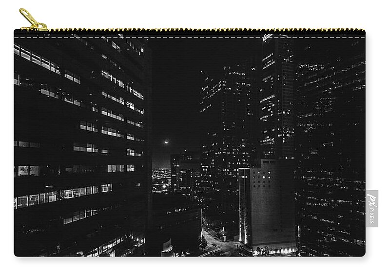 Points Carry-all Pouch featuring the photograph Points of Light by Peter Hull