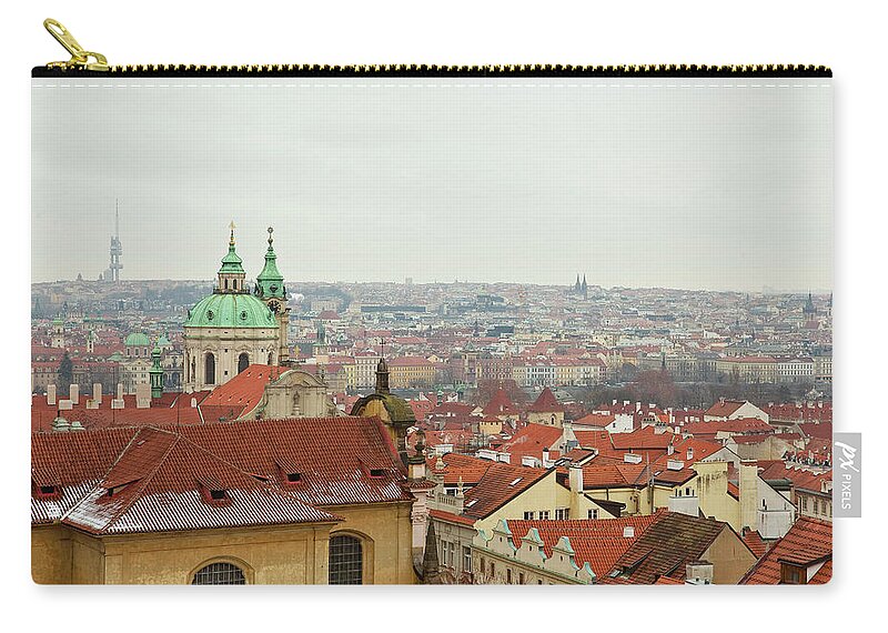 Tranquility Zip Pouch featuring the photograph Prague by Property Of Olga Ressem.