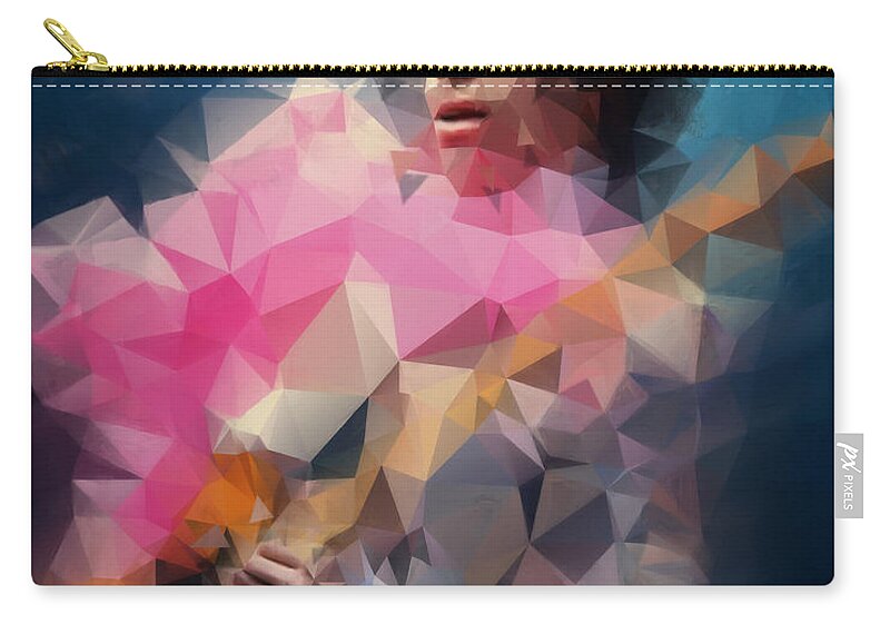 Prince Carry-all Pouch featuring the painting Prince by Vart Studio