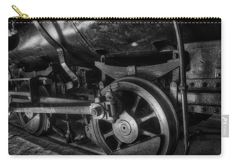  Zip Pouch featuring the photograph Ready to Roll by Jack Wilson