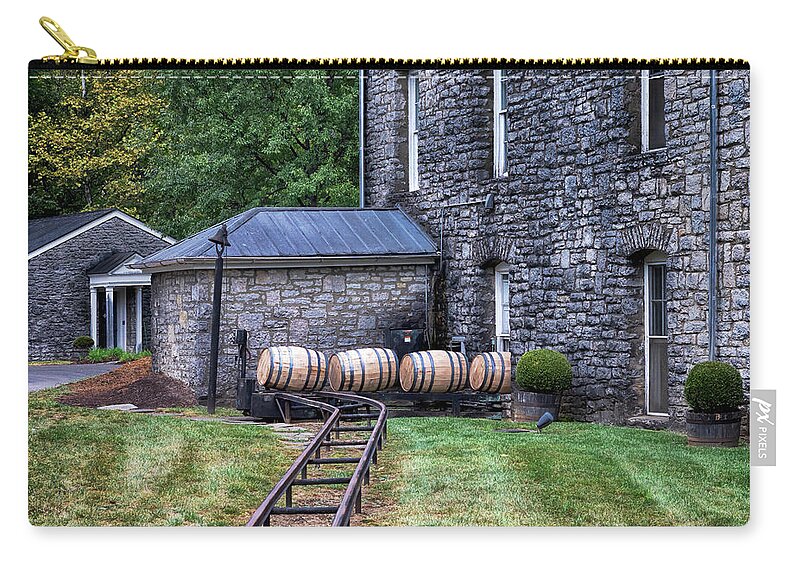 Woodford Reserve Zip Pouch featuring the photograph Ready to Roll by Susan Rissi Tregoning