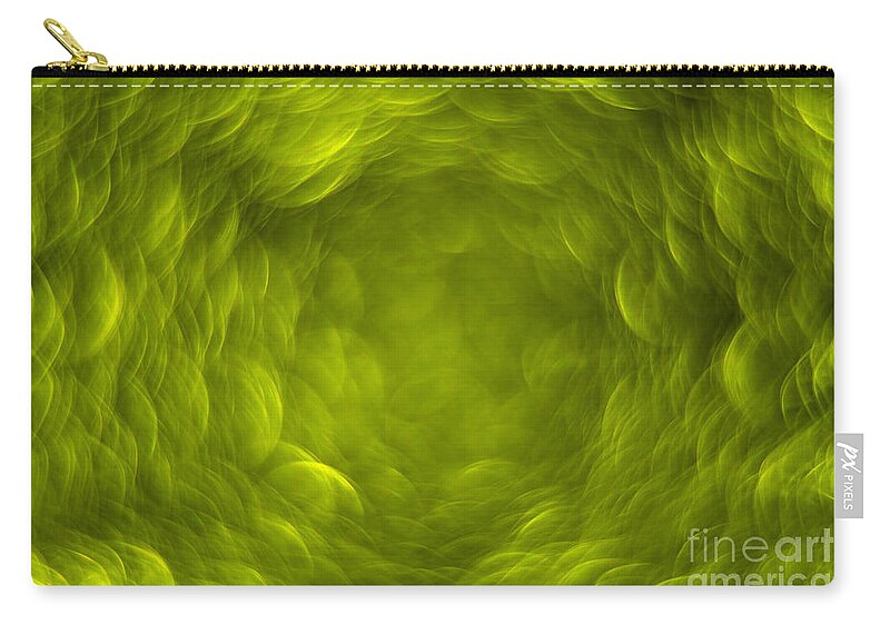 Bokeh Zip Pouch featuring the photograph Real extreme photographic optic color bokeh IV by Hernan Bua