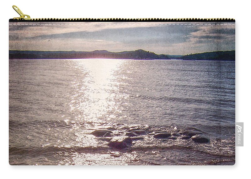 Reflections Carry-all Pouch featuring the digital art Reflections by Phil Perkins