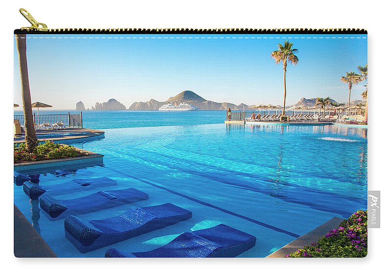 Cabo Carry-all Pouch featuring the photograph Resort Living by Bill Cubitt