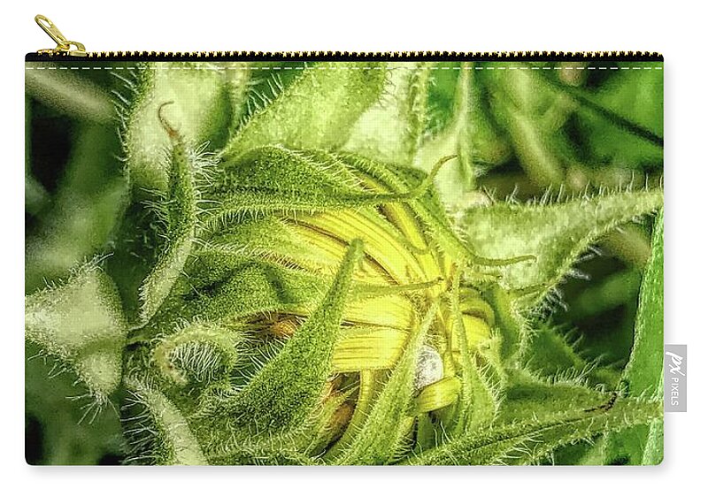Art Zip Pouch featuring the photograph Return of the Political by Jeff Iverson