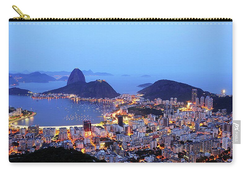 Clear Sky Zip Pouch featuring the photograph Rio De Janeiro, Beautiful City by ©ricardo Barbieri