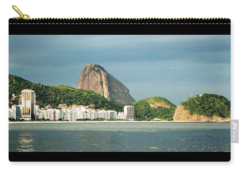 Outdoors Zip Pouch featuring the photograph Rio De Janeiro by Juliana Coutinho