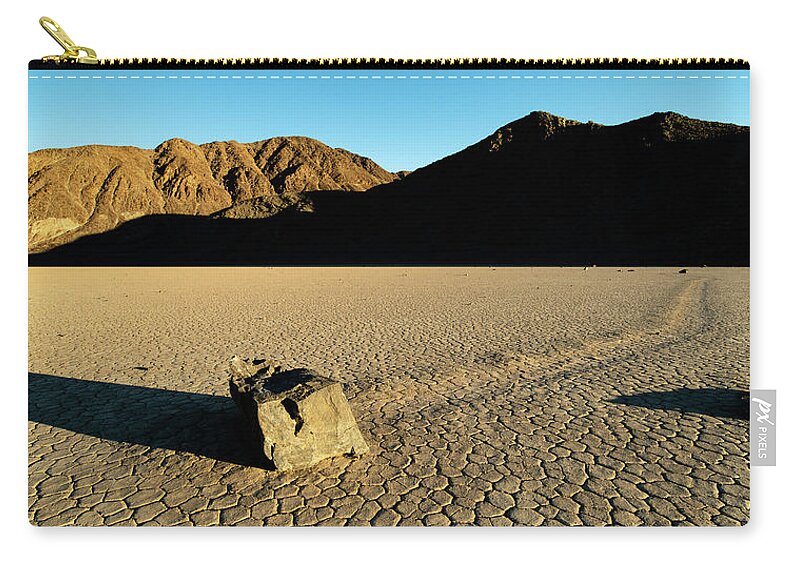 Stone Zip Pouch featuring the photograph Sailing Stone Sunset III by William Dickman