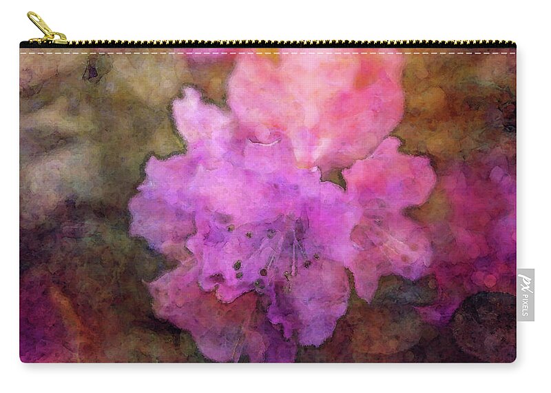 Impressionist Zip Pouch featuring the photograph Saturation 9041 IDP_2 by Steven Ward