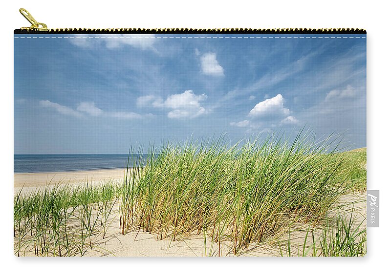 Lake Michigan Zip Pouch featuring the photograph Sea, Sand And Dunes by Jacobh