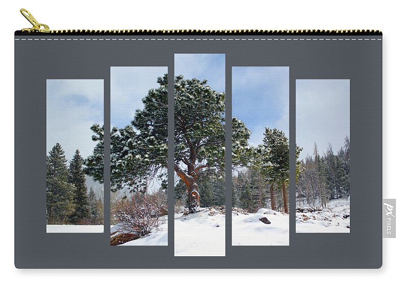 Set 11 Zip Pouch featuring the photograph Set 11 by Shane Bechler