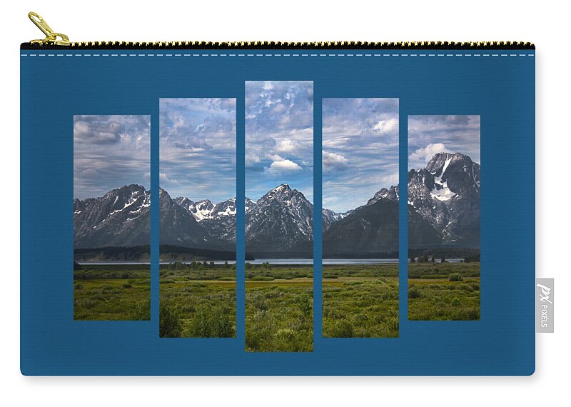 Set 8 Zip Pouch featuring the photograph Set 8 by Shane Bechler