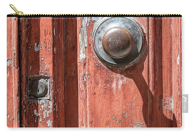 Tuscany Carry-all Pouch featuring the photograph Shadow Door of Tuscany by David Letts